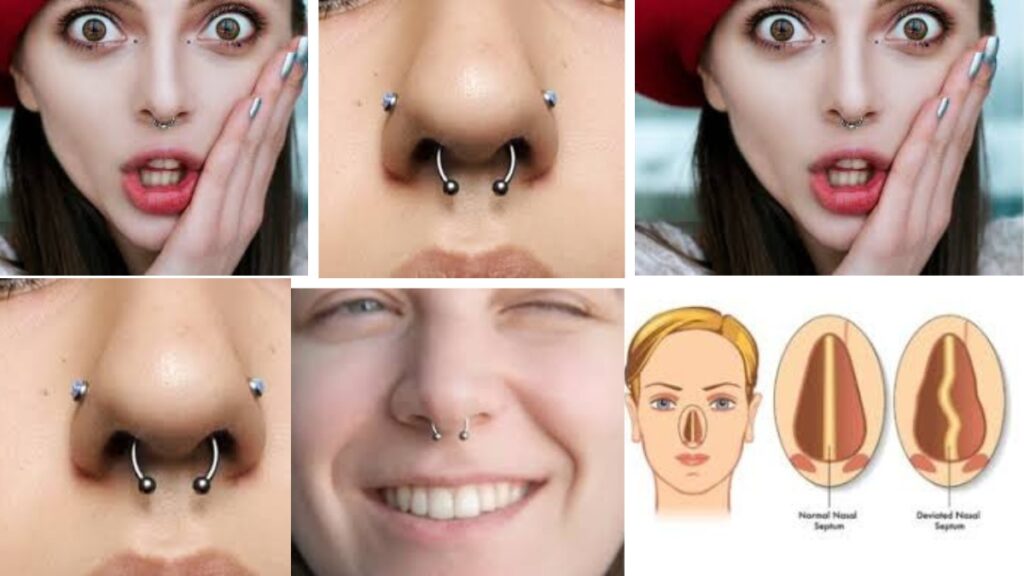 How to fix crooked septum piercing at Home